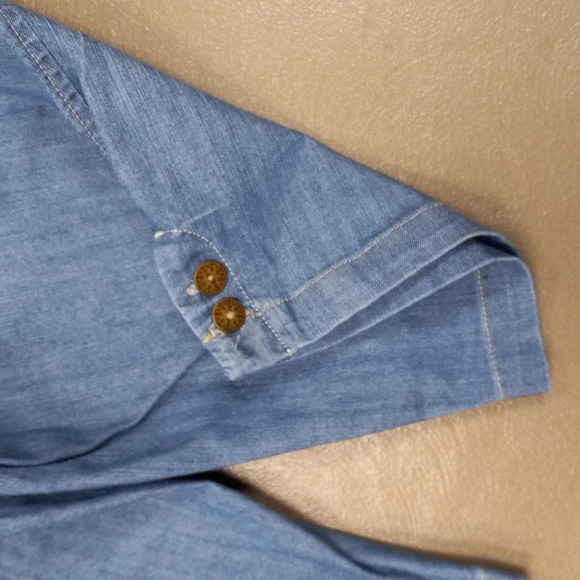 cj banks Comfort Waist Blue Jean Pedal Pushers - Picture 7 of 13